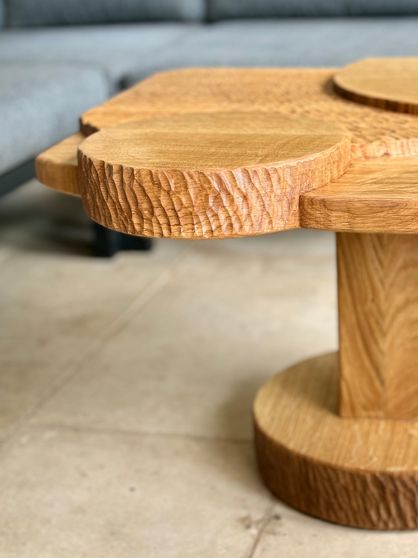 Table basse Nébuleuse - Chêne