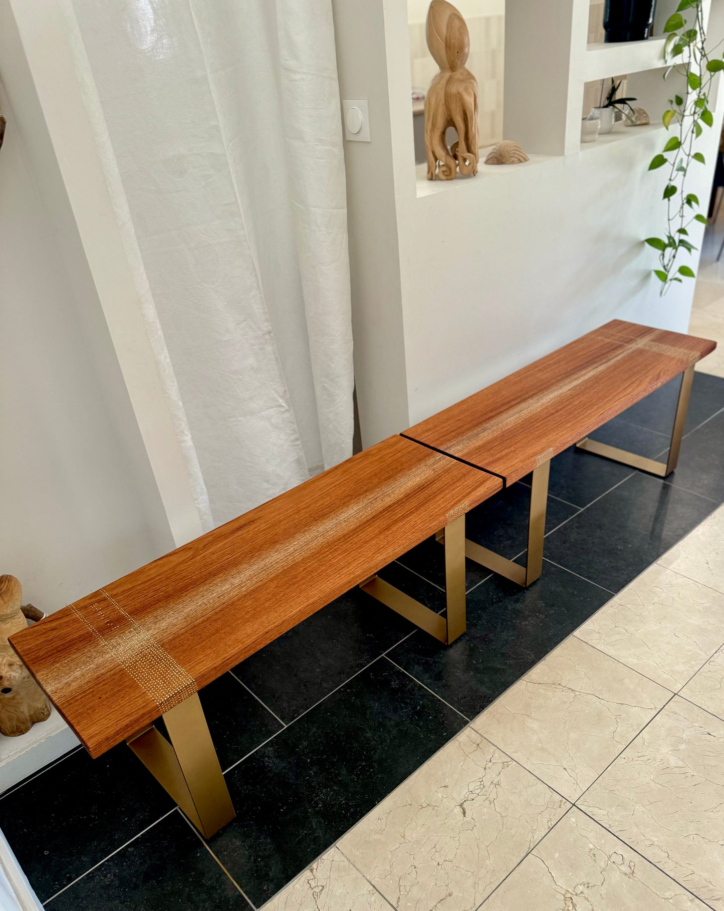 Banc Murmure - « Amour » et « Liberté »